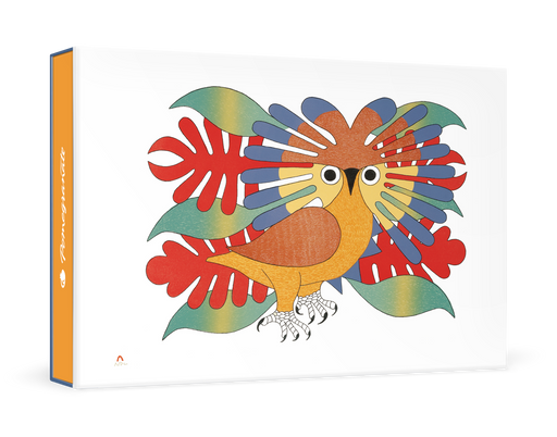 Kenojuak Ashevak: Sun Owl and Foliage Small Boxed Cards_Primary