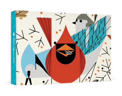 Charley Harper: Birdfeeders Boxed Thank You Notes_Primary