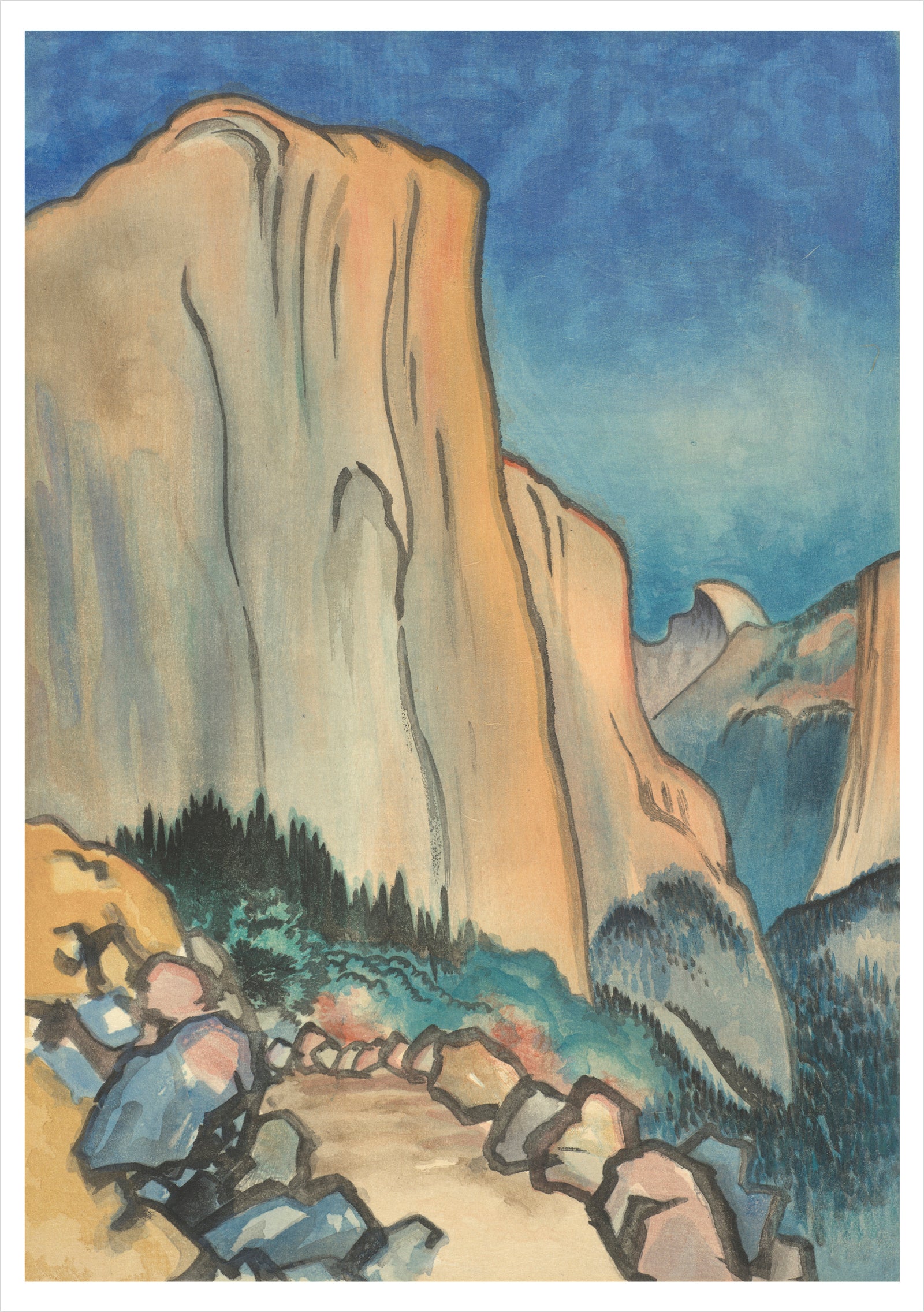 Chiura Obata: Yosemite Boxed Notecard Assortment_Interior_3