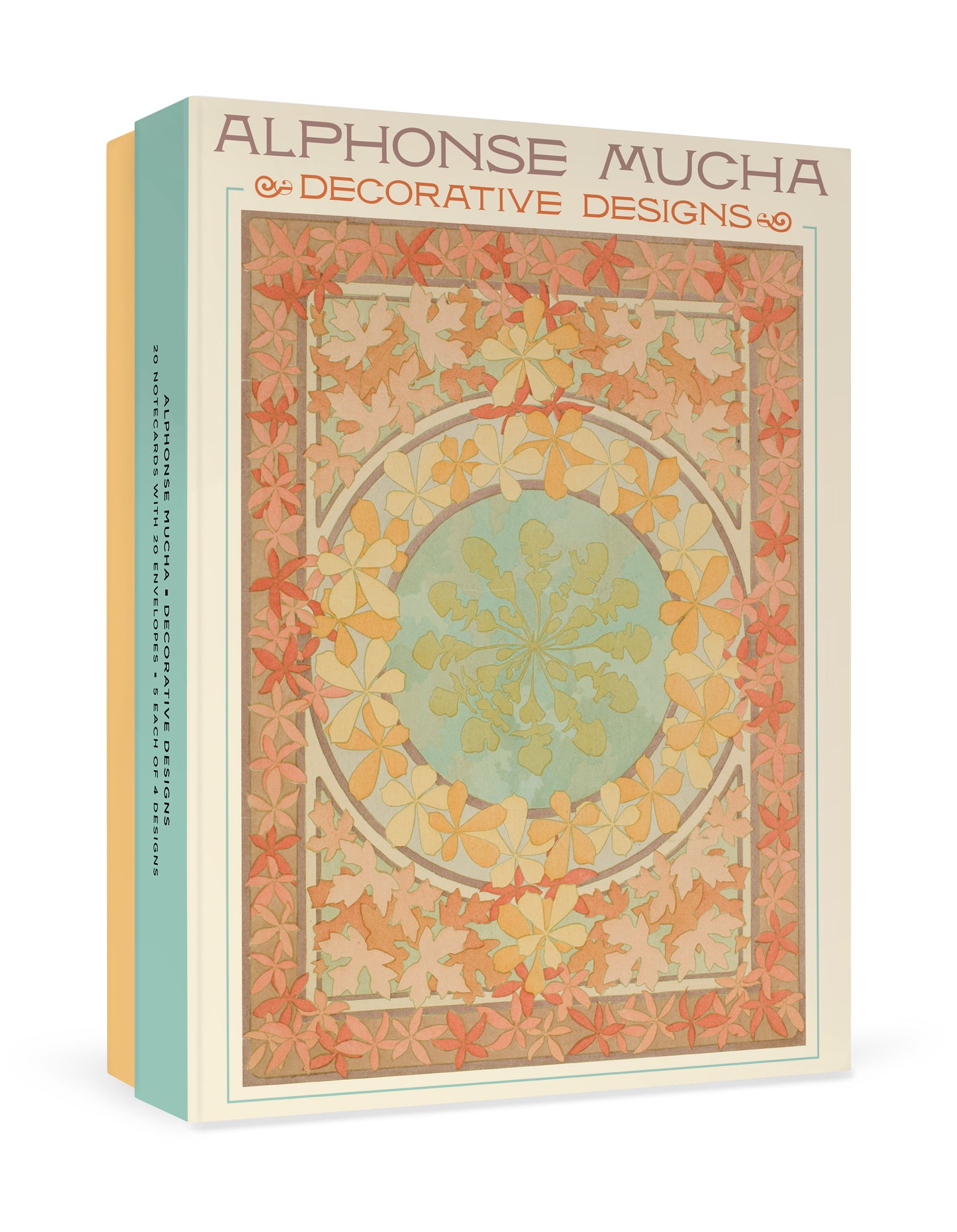 Alphonse Mucha: Decorative Designs Boxed Notecard Assortment_Front_3D