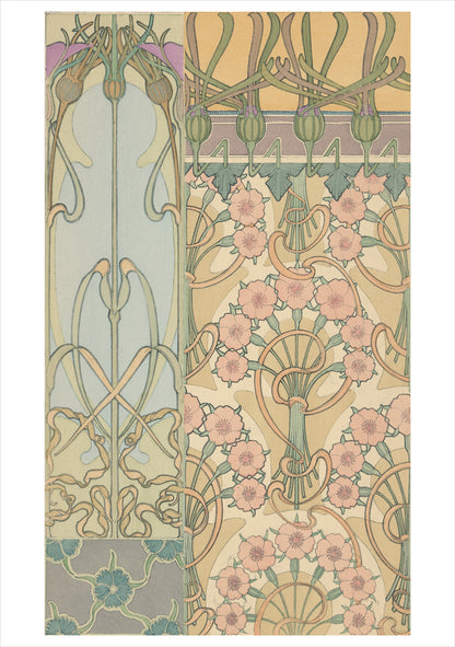 Alphonse Mucha: Decorative Designs Boxed Notecard Assortment_Interior_2