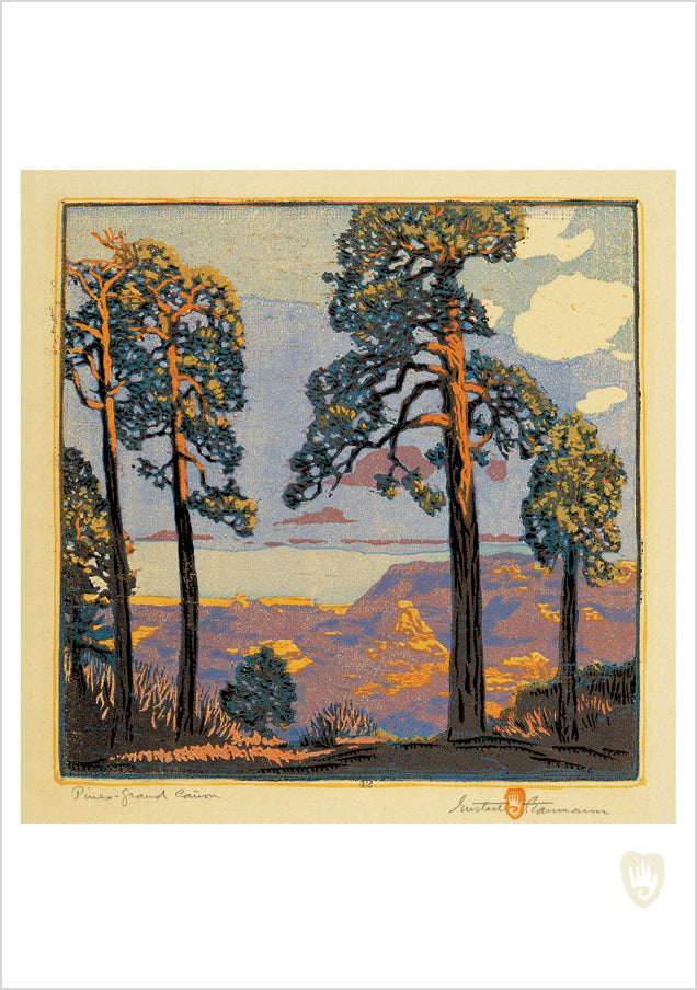 Gustave Baumann: Southwest Landscapes Boxed Notecard Assortment_Interior_2