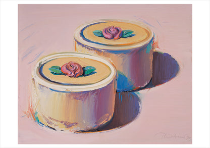 Wayne Thiebaud: Cake Boxed Notecard Assortment_Interior_3