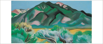 Georgia O'Keeffe: Landscapes Panoramic Boxed Notecard Assortment_Interior_3