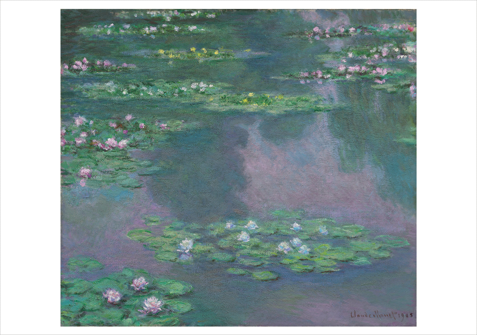 Monet: Water Lilies Notecard Folio_Interior_1