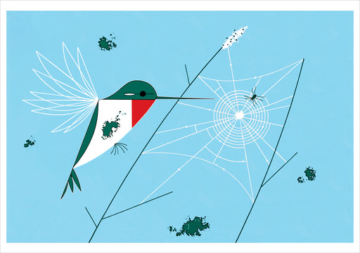 Charley Harper: Hummingbirds Notecard Folio_Interior_1