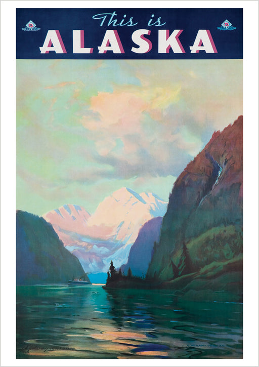 Sydney Laurence: This Is Alaska Postcard_Front_Flat