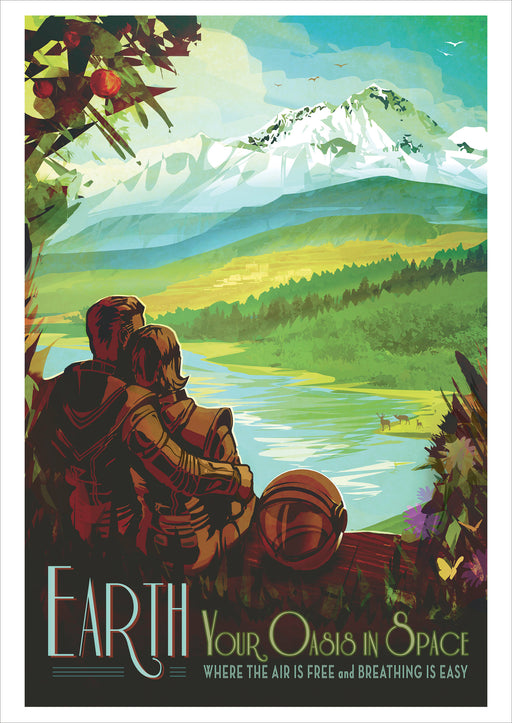 Visions of the Future: Earth Postcard_Front_Flat