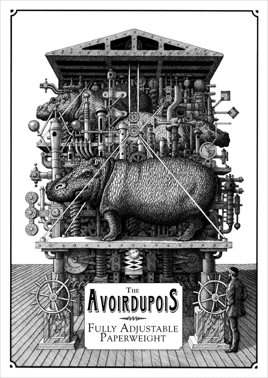 Mike Wilks: Avoirdupois Postcard_Front_Flat