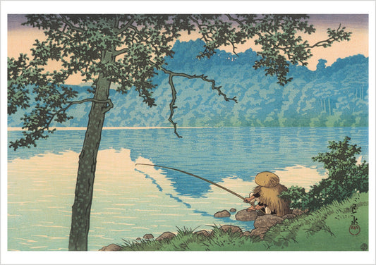 Kawase Hasui: Lake Matsubara Notecard_Front_Flat