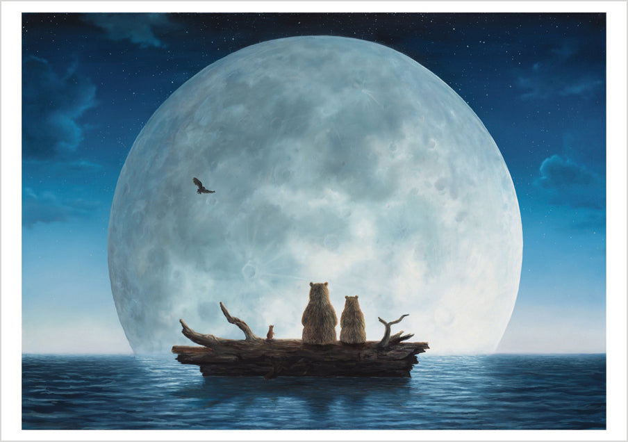 Robert Bissell: Moonlighters Notecard_Front_Flat