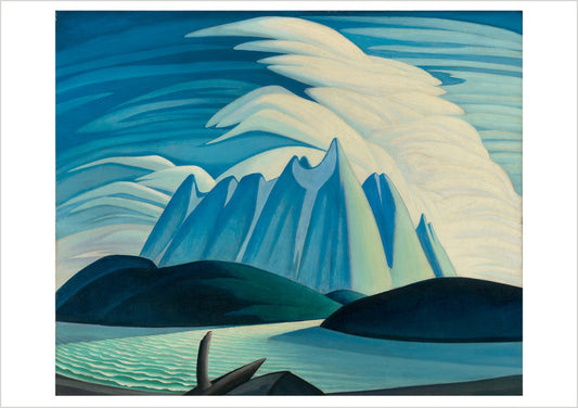 Lawren S. Harris: Lake and Mountains Notecard_Front_Flat