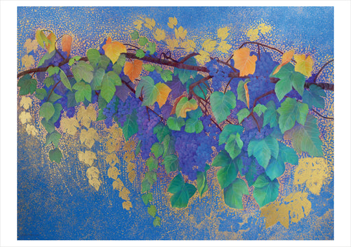 Joan Metcalf: Shimmering Vines Notecard_Front_Flat