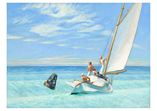 Edward Hopper: Ground Swell Notecard_Front_Flat