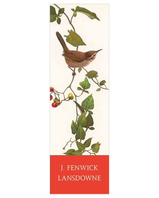 J. Fenwick Lansdowne: Bewick’s Wren Bookmark_Front_Flat