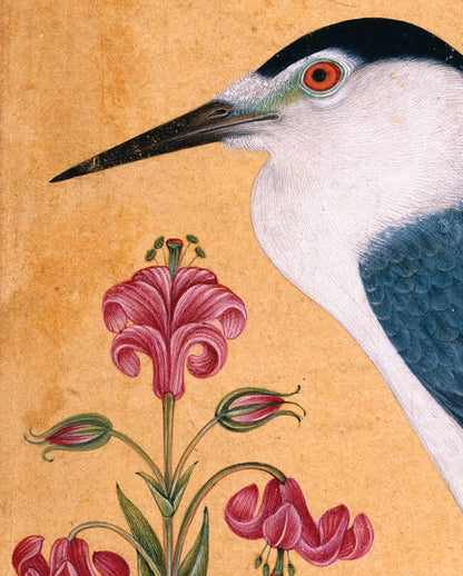 A Night Heron Bookmark_Zoom