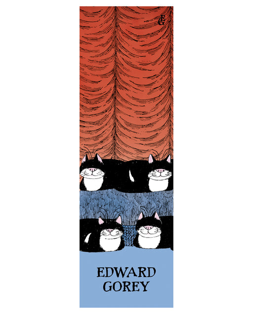 Edward Gorey: Jellicle Cats Bookmark_Front_Flat