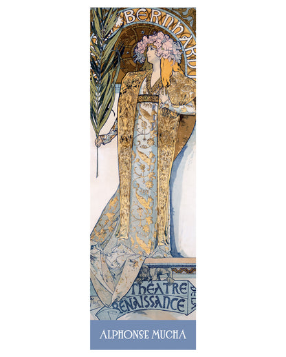 Alphonse Mucha: Gismonda Bookmark_Front_Flat