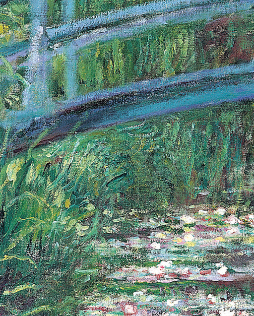 Claude Monet: The Japanese Footbridge Bookmark_Zoom