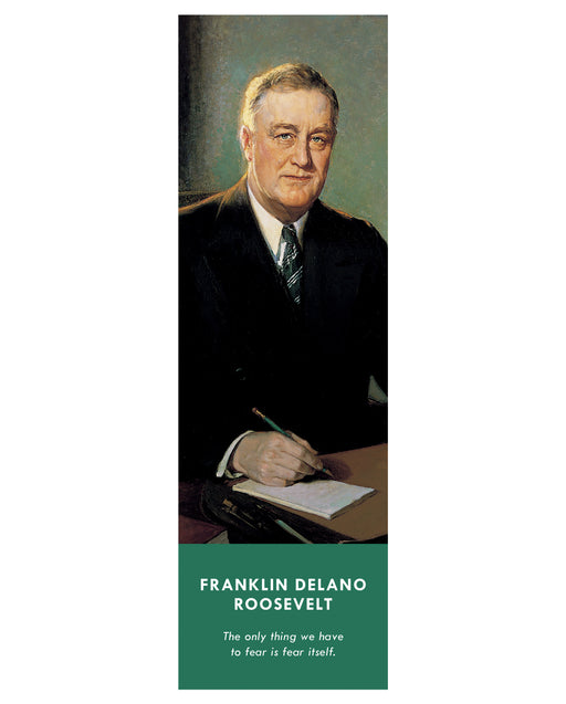 Franklin Delano Roosevelt Bookmark_Front_Flat