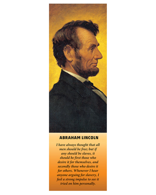 Abraham Lincoln Bookmark_Front_Flat