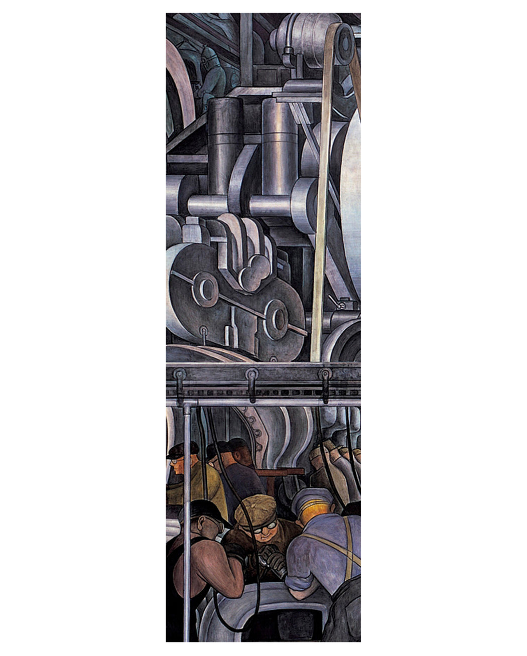 Diego Rivera: Detroit Industry South Wall Bookmark_Front_Flat