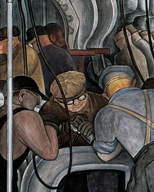 Diego Rivera: Detroit Industry South Wall Bookmark_Zoom