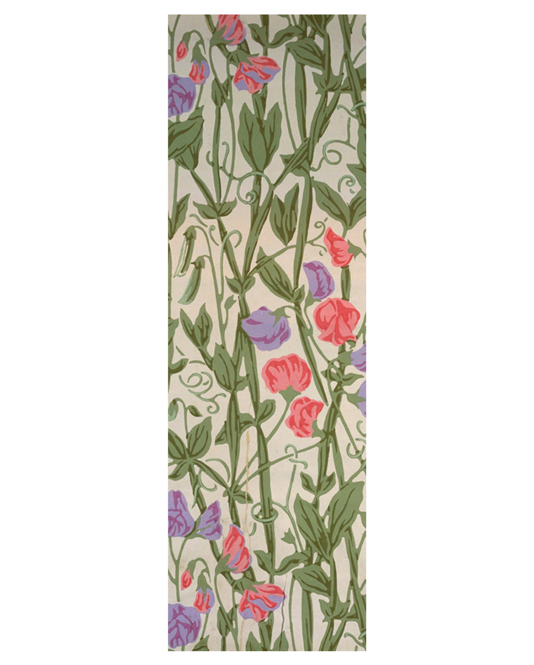 William Morris: Sweet Pea Pattern Bookmark_Front_Flat