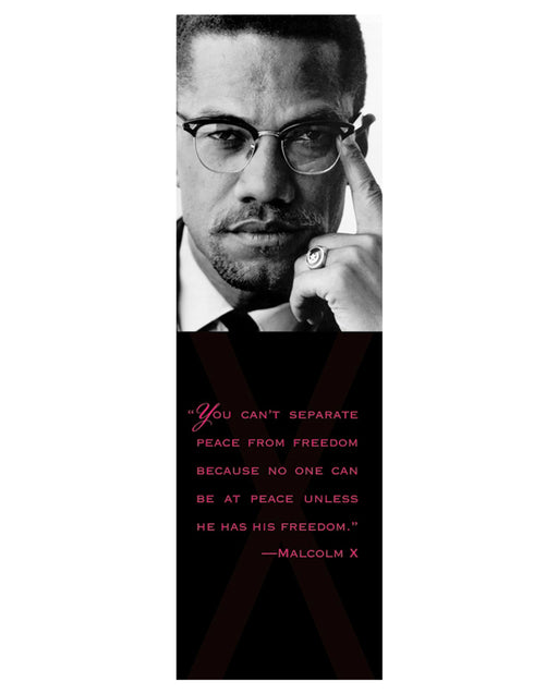 Malcolm X Bookmark_Front_Flat