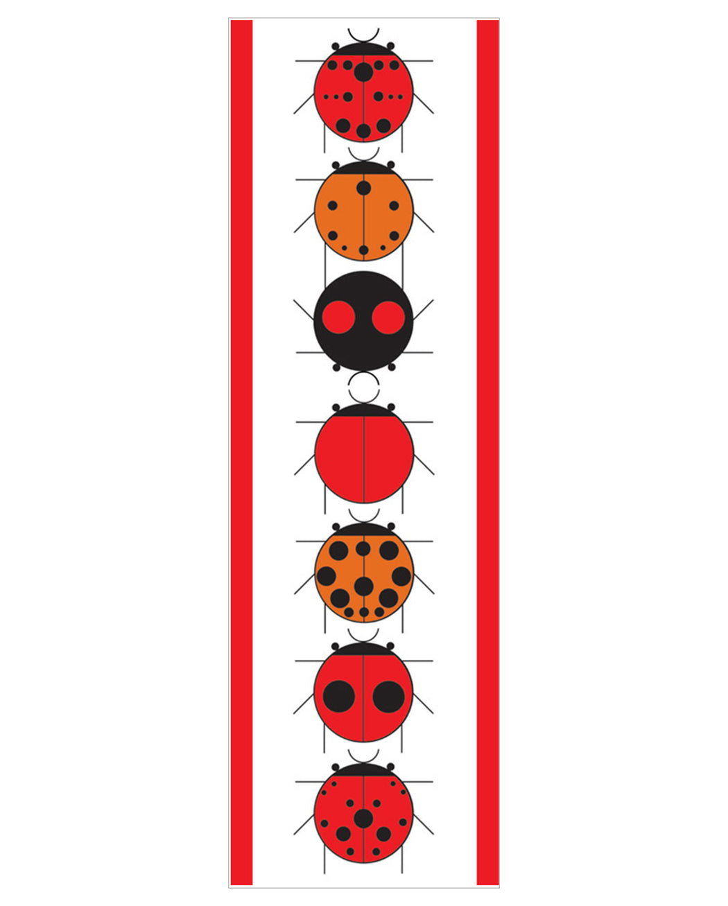 Charley Harper: Ladybug Sampler Bookmark_Front_Flat