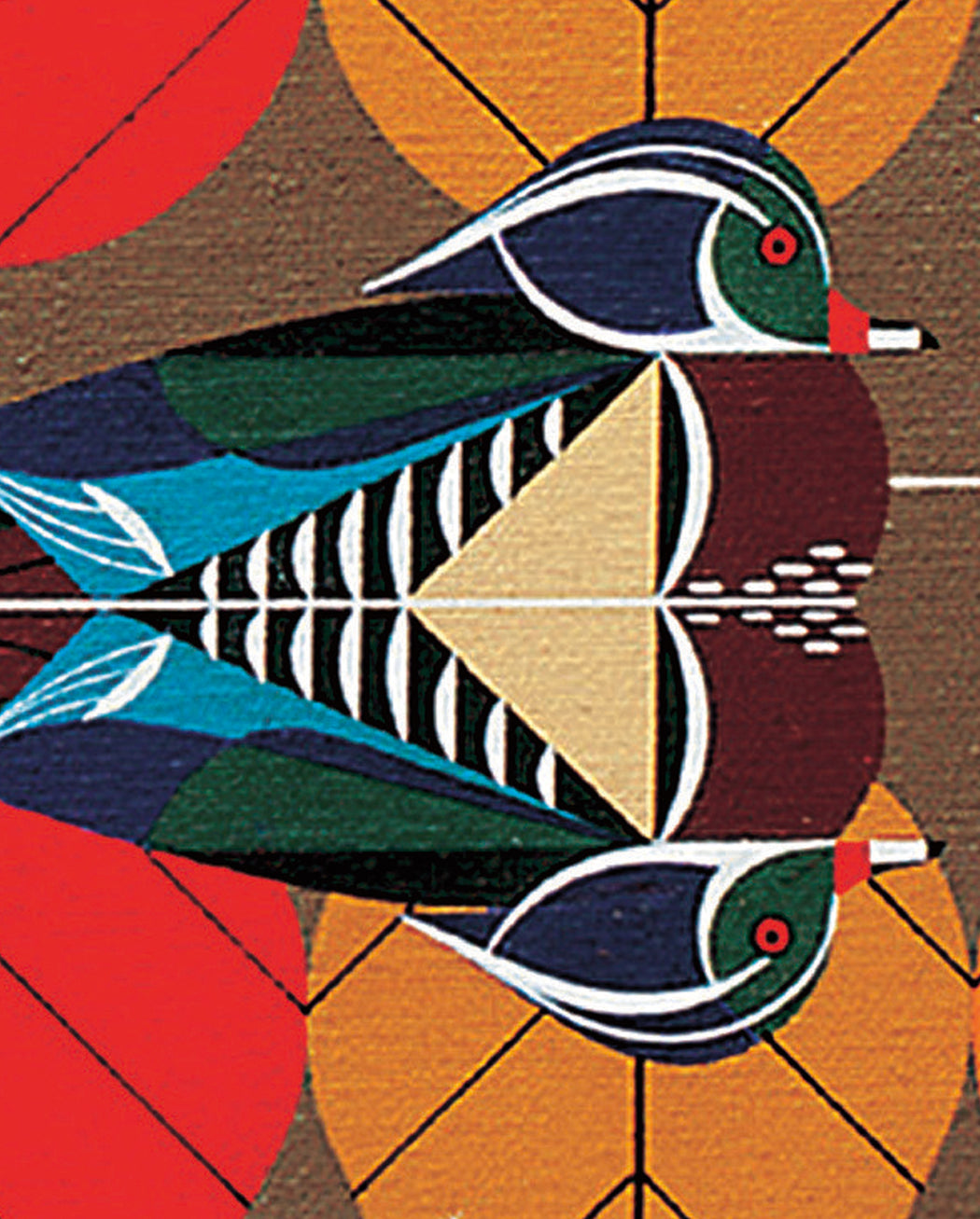 Charley Harper: Octoberama Bookmark_Zoom