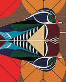 Charley Harper: Octoberama Bookmark_Zoom