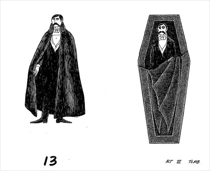 Edward Gorey's Dracula: A Toy Theatre_Interior_2