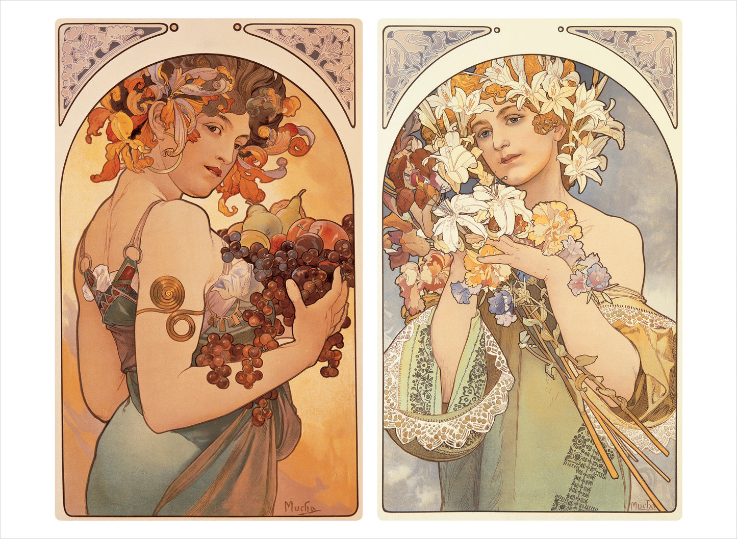 Alphonse Mucha Book of Postcards_Interior_3