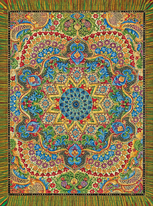 Paul Heussenstamm: Tapestry Mandala 1000-Piece Jigsaw Puzzle_Zoom