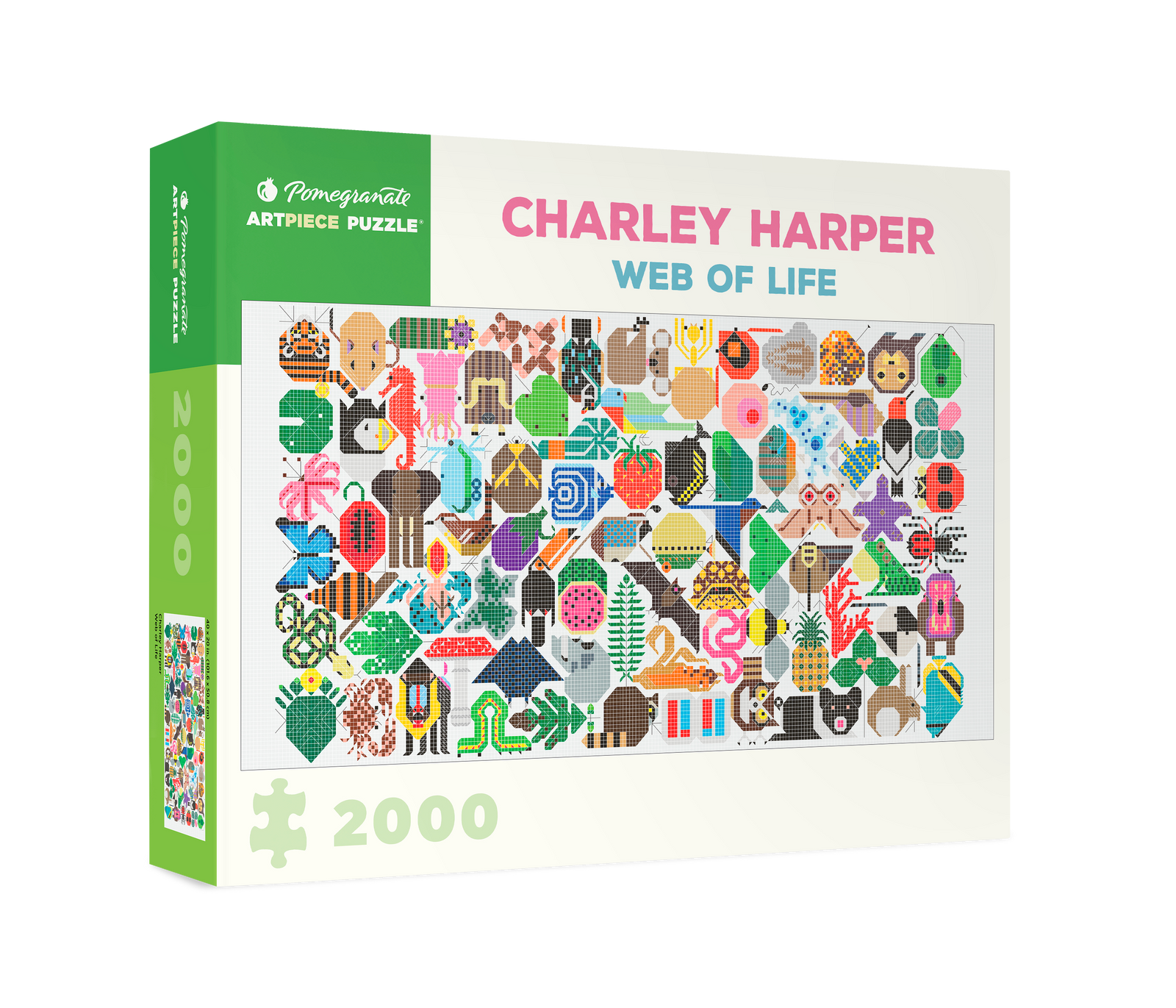 Charley Harper: Web of Life 2000-Piece Jigsaw Puzzle_Primary