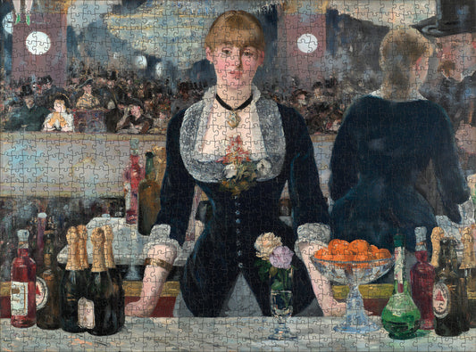 Édouard Manet: A Bar at the Folies-Bergere 1000-Piece Jigsaw Puzzle_Primary