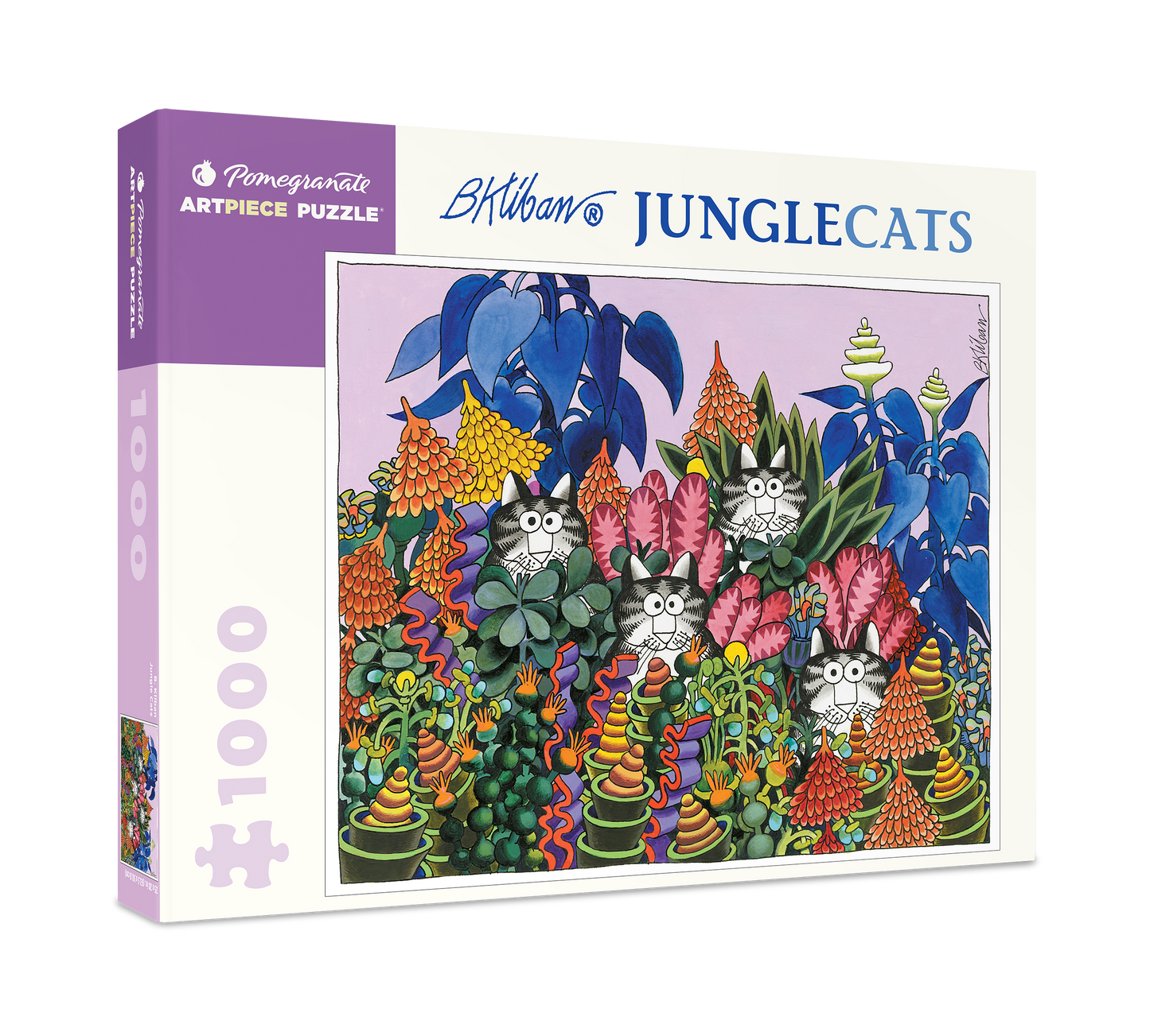 B. Kliban: Jungle Cats 1000-Piece Jigsaw Puzzle_Primary