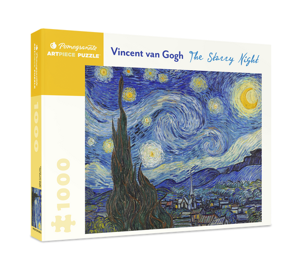 Vincent van Gogh: The Starry Night 1000-Piece Jigsaw Puzzle – Pomegranate