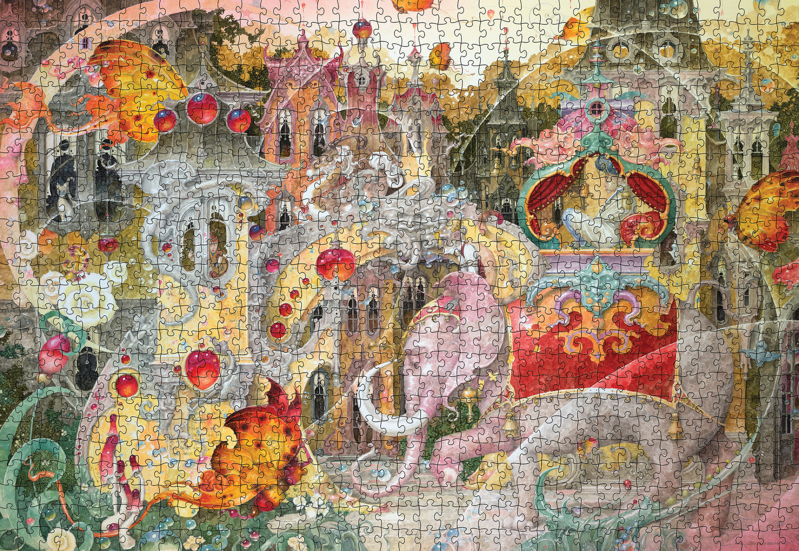 Daniel Merriam: Moon Voyage 1000-Piece Puzzle_Zoom