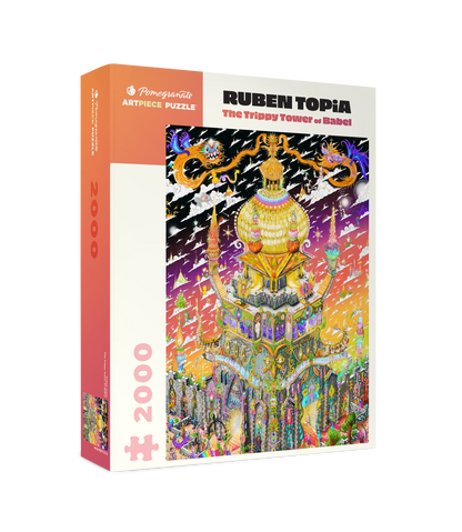 Ruben Topia: The Trippy Tower of Babel 2000-Piece Jigsaw Puzzle_Primary