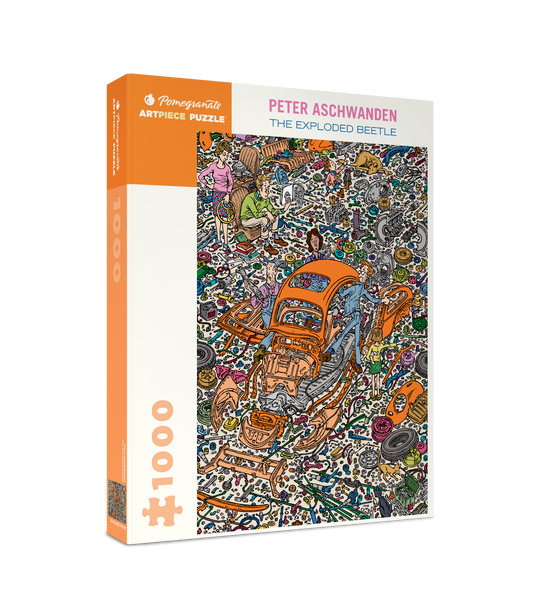 Peter Aschwanden: The Exploded Beetle 1000-Piece Jigsaw Puzzle_Primary