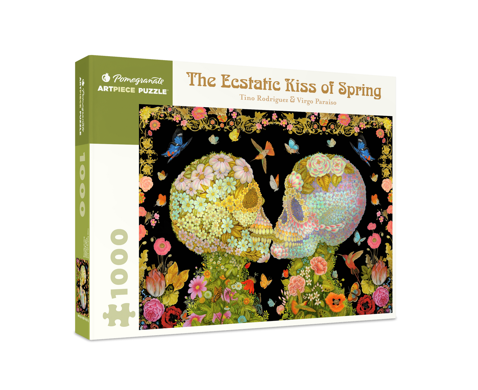 Tino Rodriguez and Virgo Paraiso: The Ecstatic Kiss of Spring 1000-Piece Jigsaw Puzzle_Primary