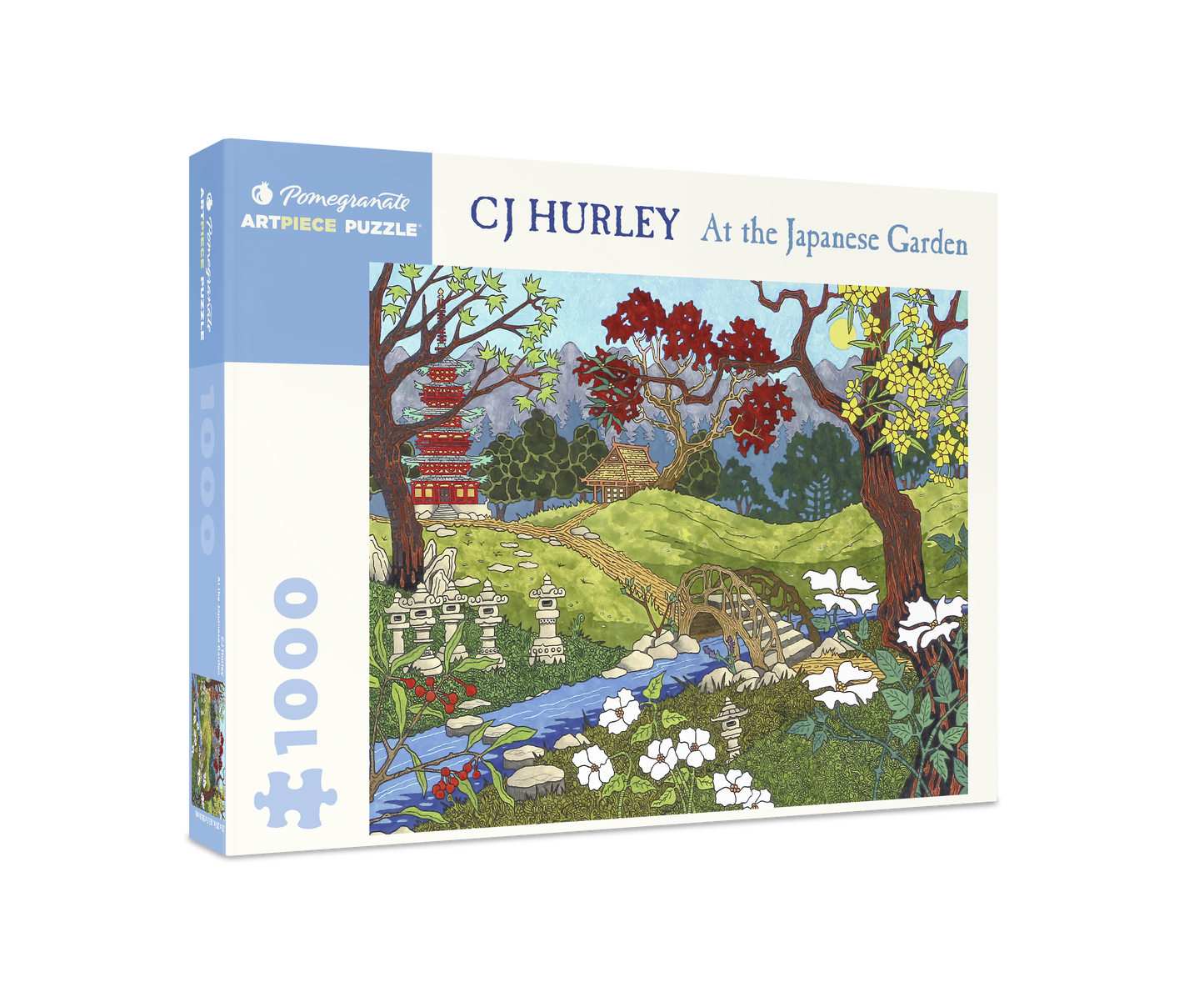 CJ Hurley: At the Japanese Garden 1000-Piece Jigsaw Puzzle_Primary