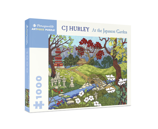 CJ Hurley: At the Japanese Garden 1000-Piece Jigsaw Puzzle_Primary