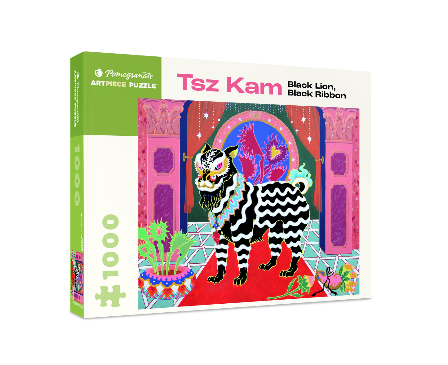 Tsz Kam: Black Lion, Black Ribbon 1000-Piece Jigsaw Puzzle_Primary