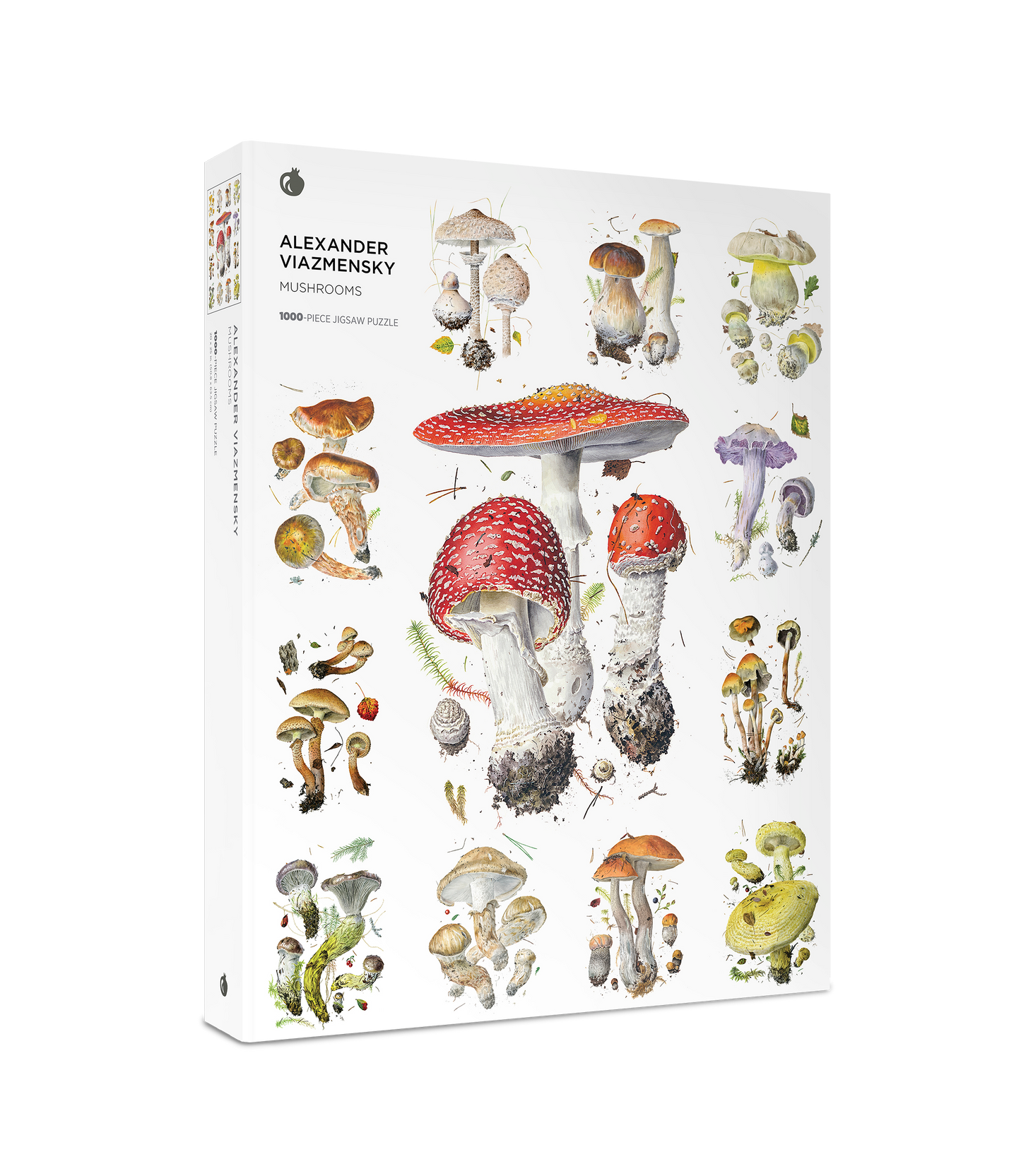 Mushrooms: Alexander Viazmensky 1000-Piece Jigsaw Puzzle_Primary