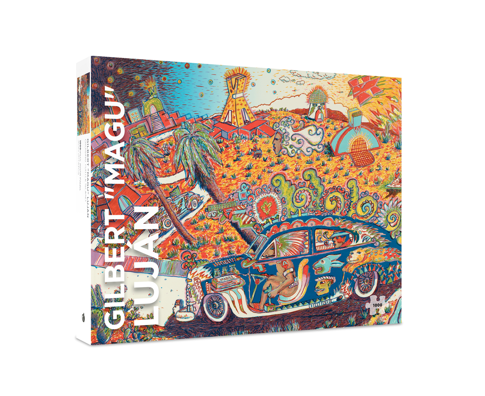 Gilbert “Magu” Luján: Cruising Turtle Island 1000-Piece Jigsaw Puzzle_Primary