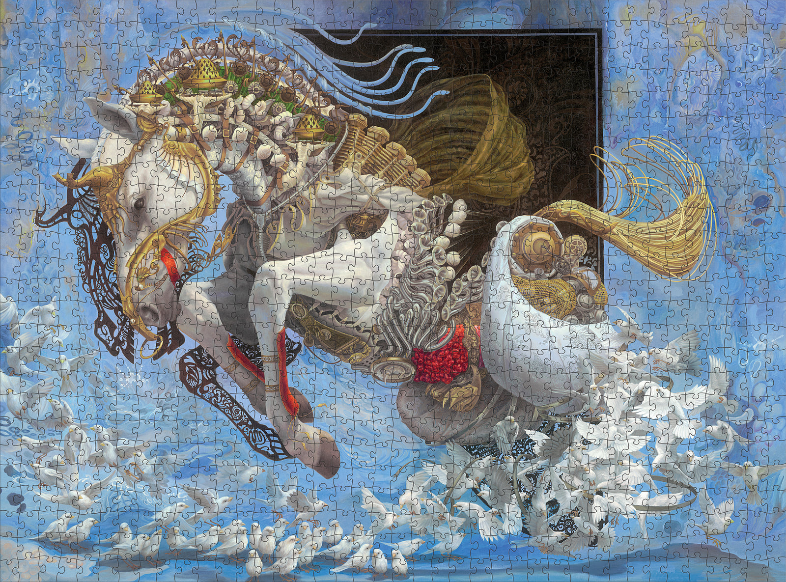 Heidi Taillefer: Silkworm 1000-Piece Jigsaw Puzzle_Zoom