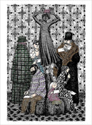 Edward Gorey: Mysterious Messages, Cryptic Cards, Coded Conundrums, Anonymous Notes Book of Postcards_Interior_4